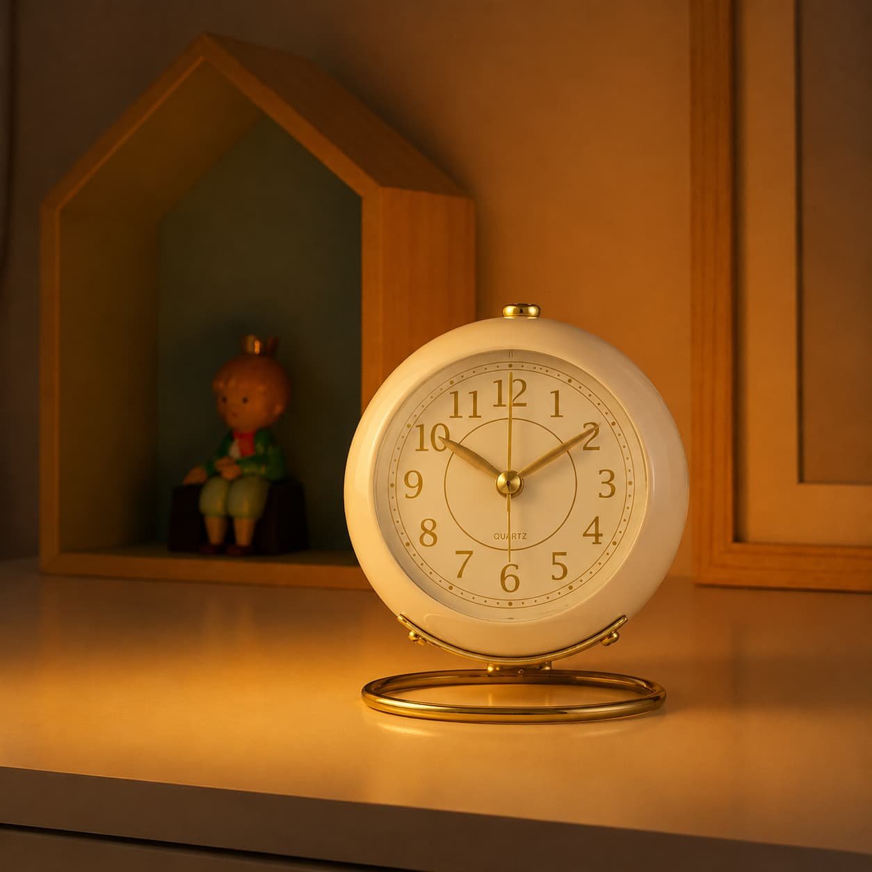 Réveil design vintage - VintageRise - Vue principale