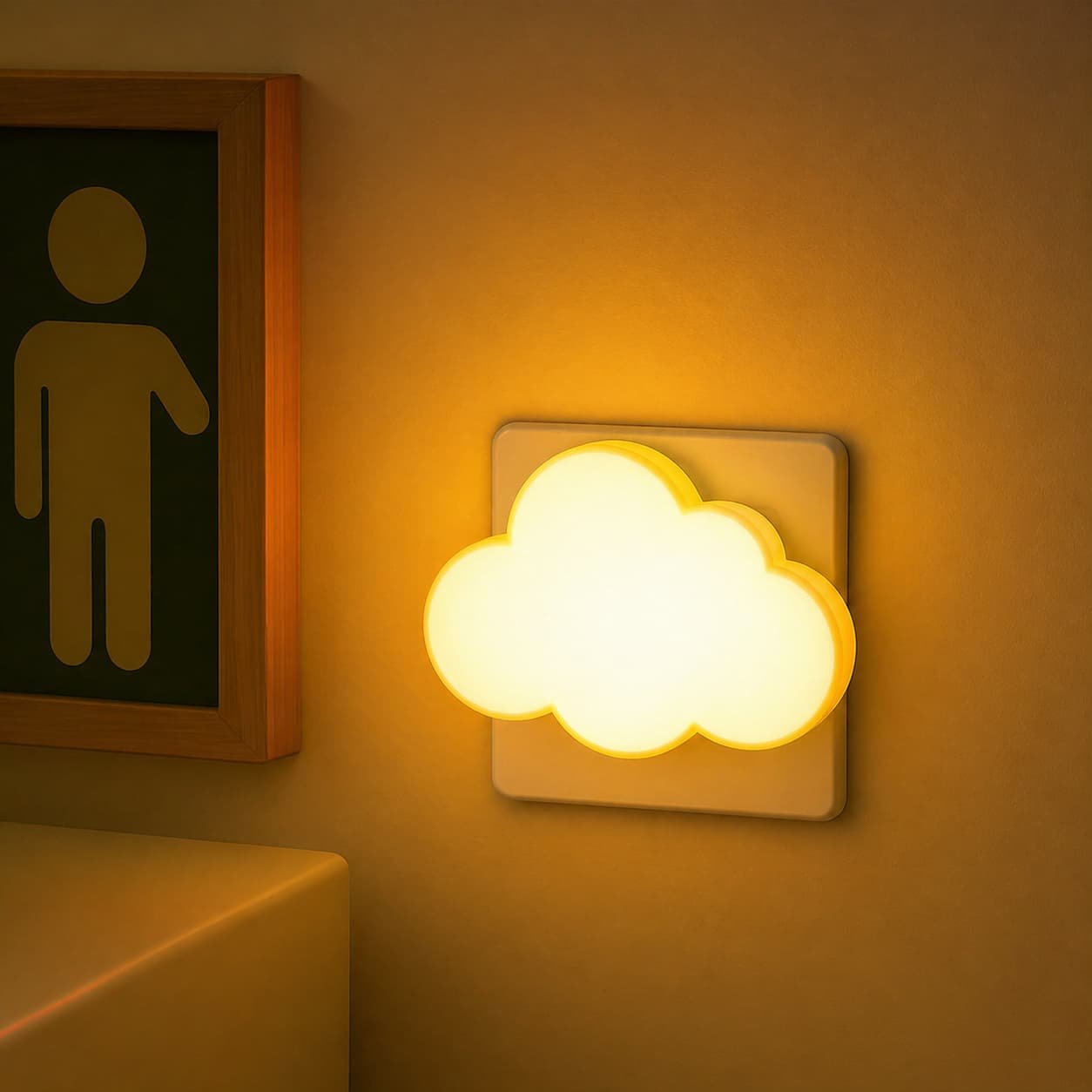Veilleuse nuage sur prise - CloudPlug - Vue principale