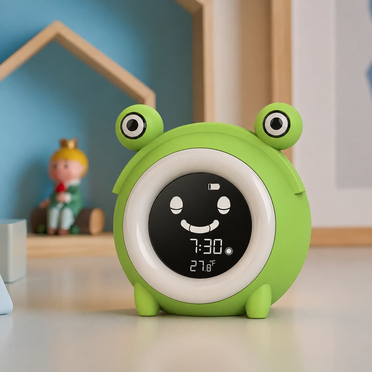 Réveil Veilleuse Grenouille - LumiFrog - Vue principale
