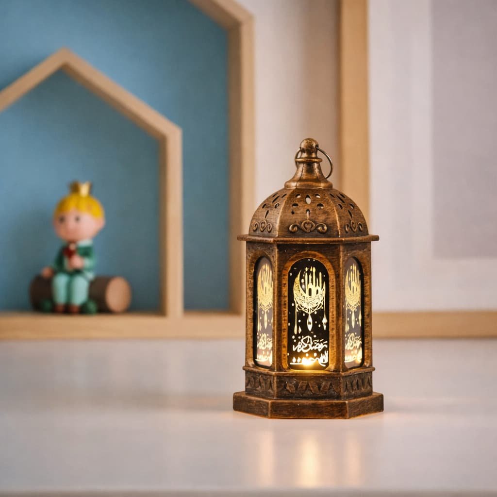 Veilleuse lanterne coranique - BarakaLight - Vue principale