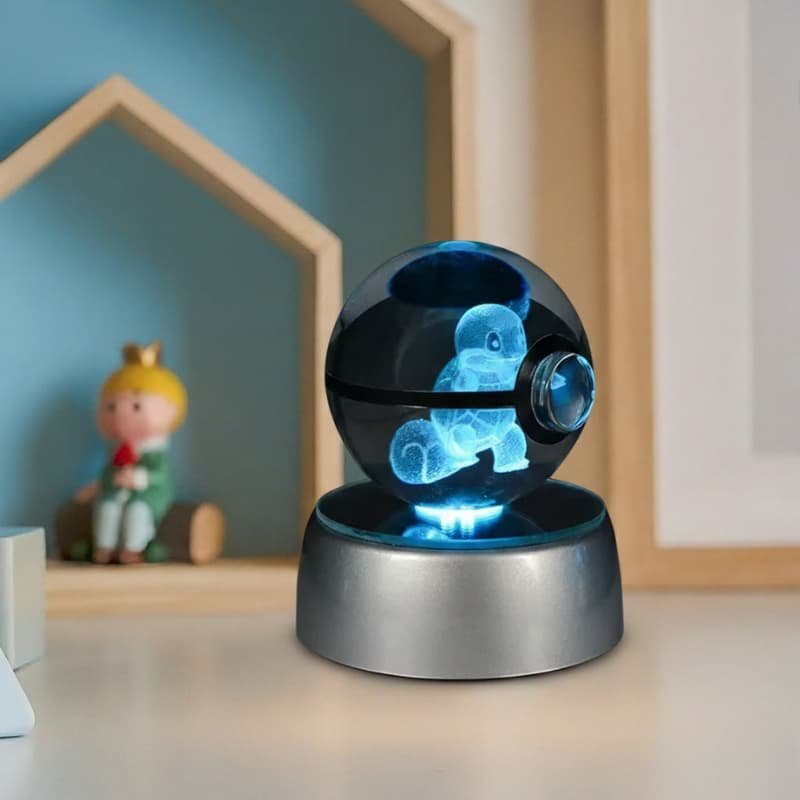 Veilleuse Carapuce 3D - Vue principale