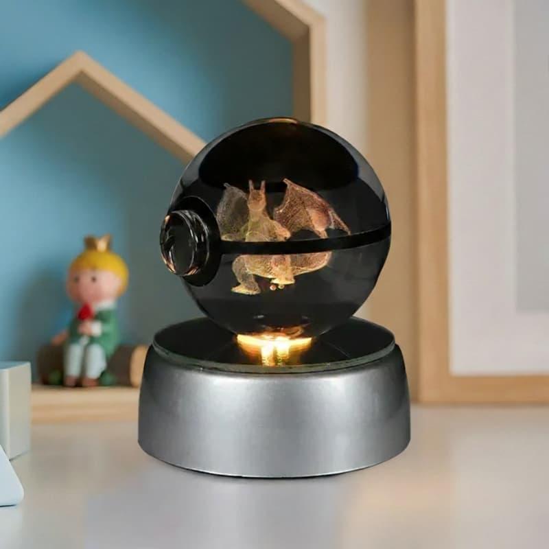 Veilleuse Dracaufeu 3D