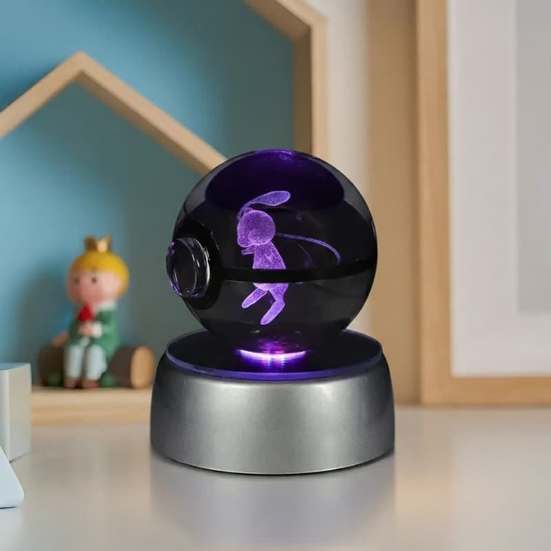 Veilleuse Mew 3D - Vue principale