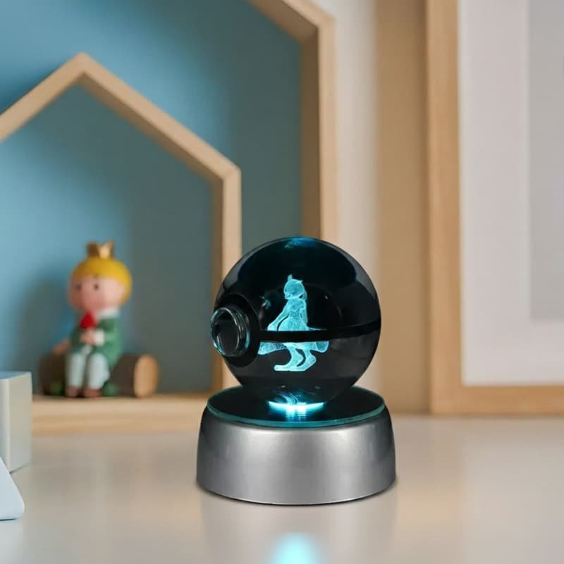 Veilleuse Mewtow 3D - Vue principale