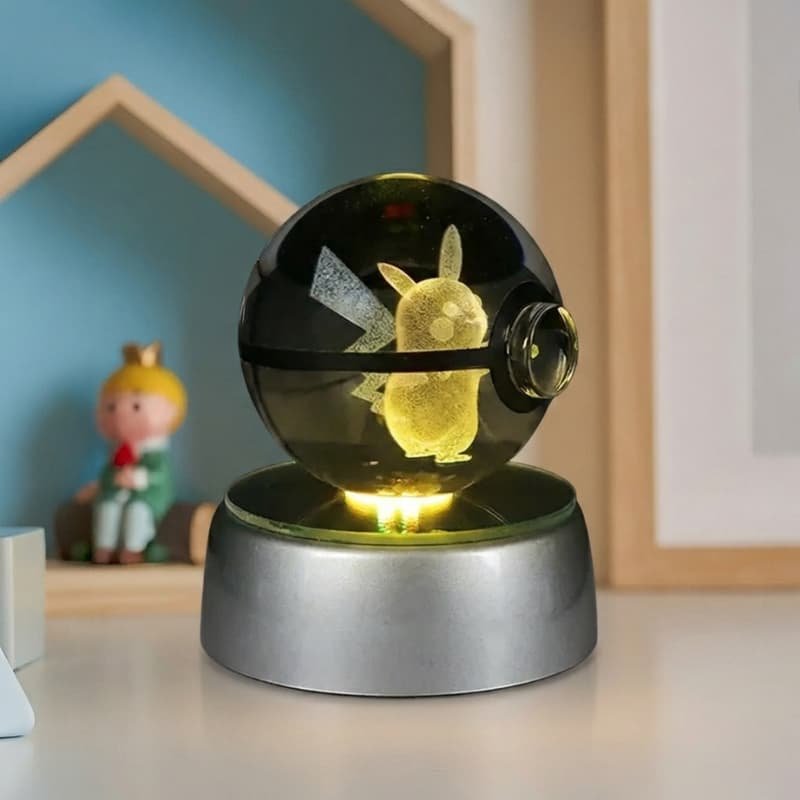 Veilleuse Pikachu 3D - Vue principale