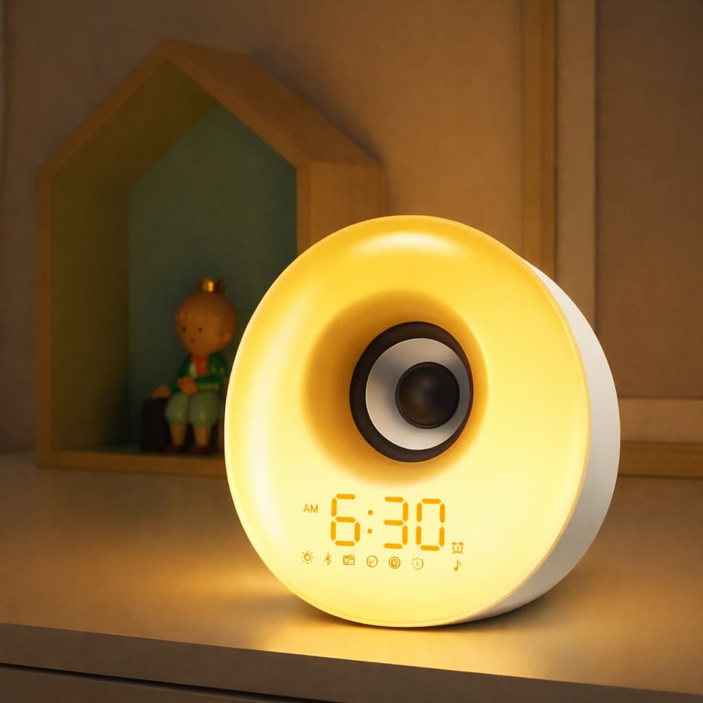 Réveil haut parleur Bluetooth - SoundRise - Vue principale