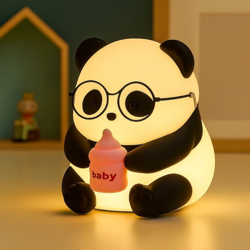 Veilleuse panda silicone - Vue principale