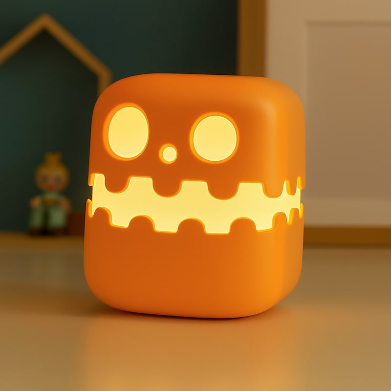 Veilleuse citrouille halloween - Vue principale