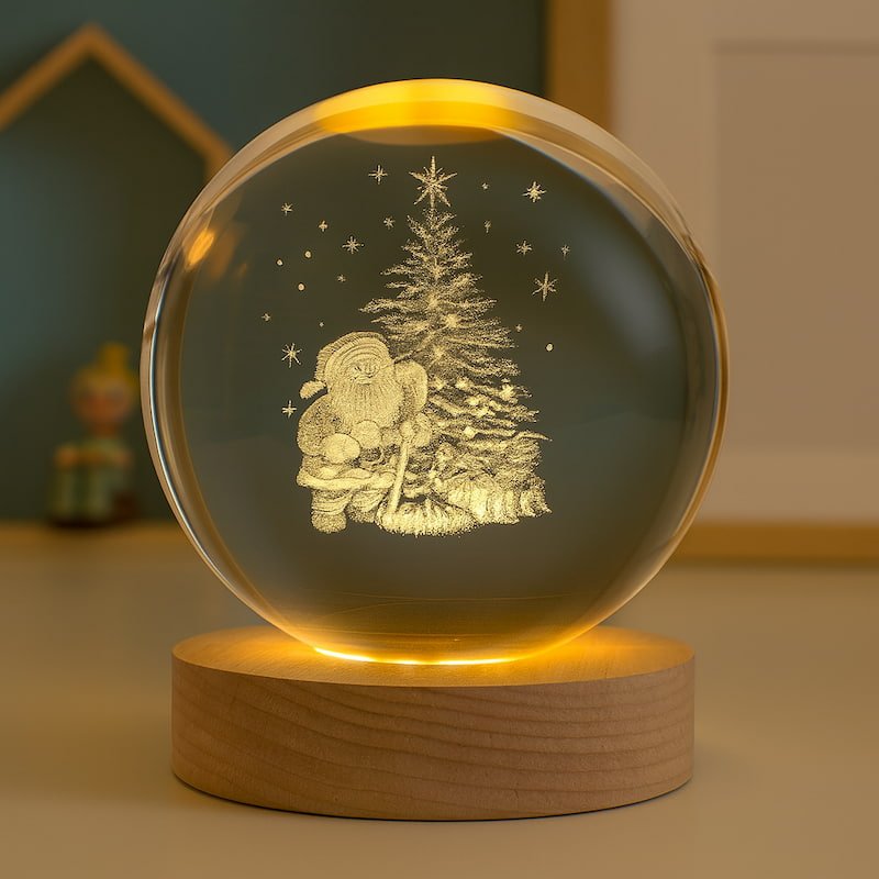 Veilleuse boule de Noël - ShinyXmas - Vue principale