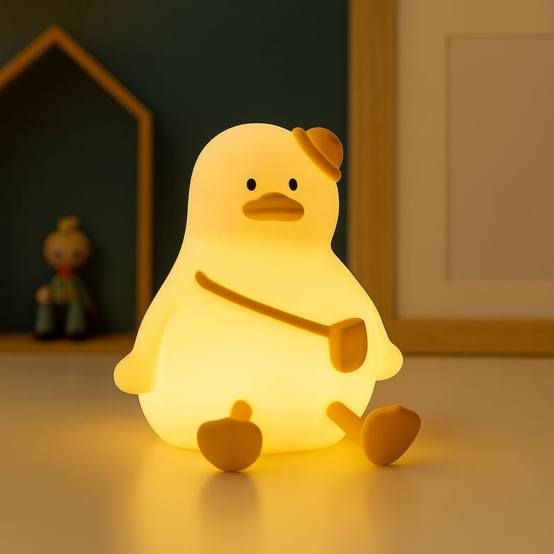 Veilleuse canard silicone - DuckyLight - Vue principale