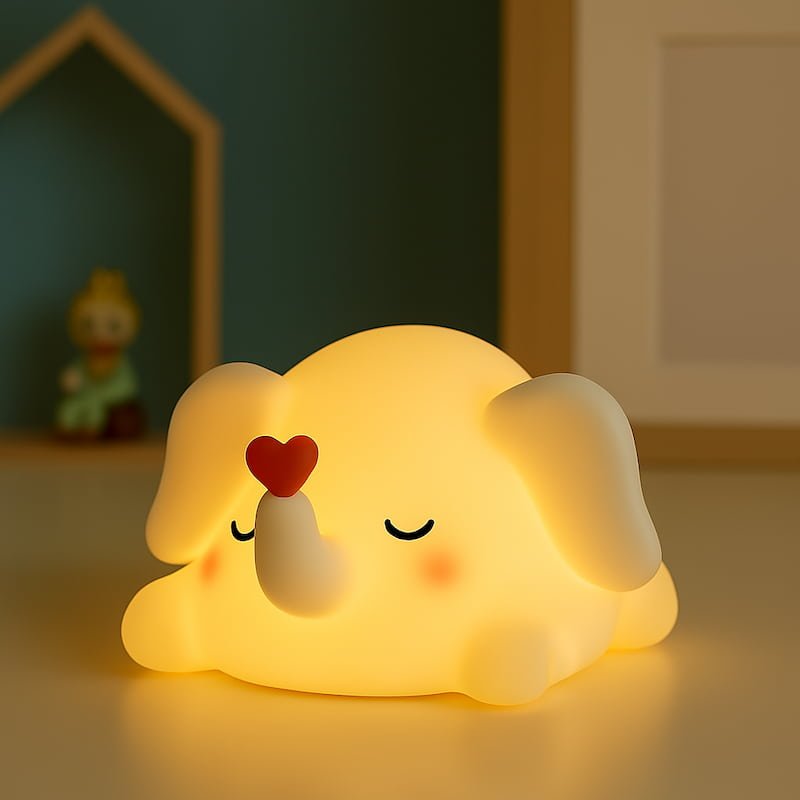 Veilleuse éléphant silicone - EleLight - Vue principale