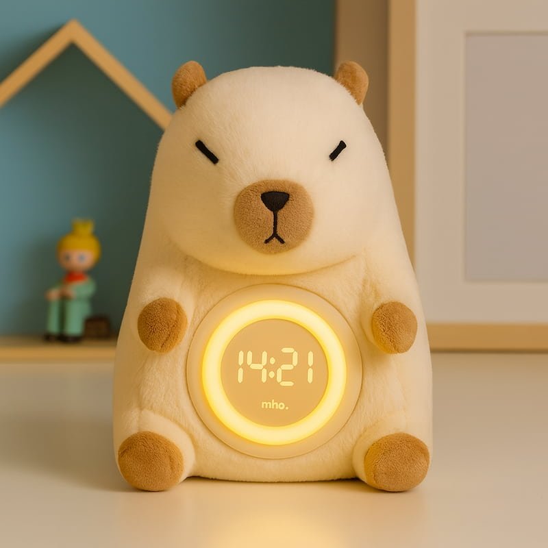 Veilleuse peluche réveil - HugTime - Vue principale