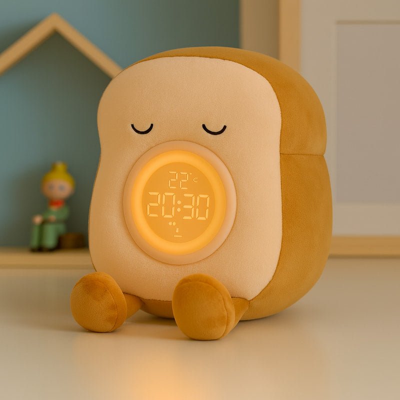 Réveil peluche Toast - ToastiRise - Vue principale