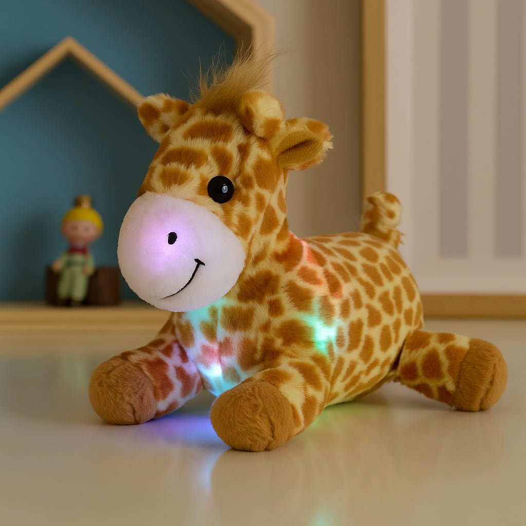 Veilleuse peluche girafe - Giraflumi - Vue principale