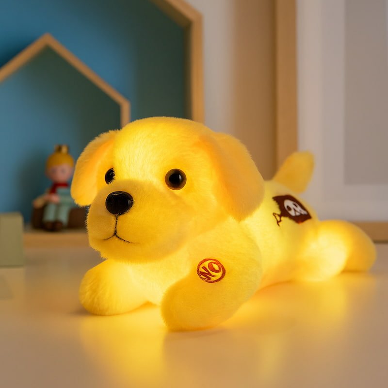 Veilleuse peluche chien - WoofyLight - Vue principale