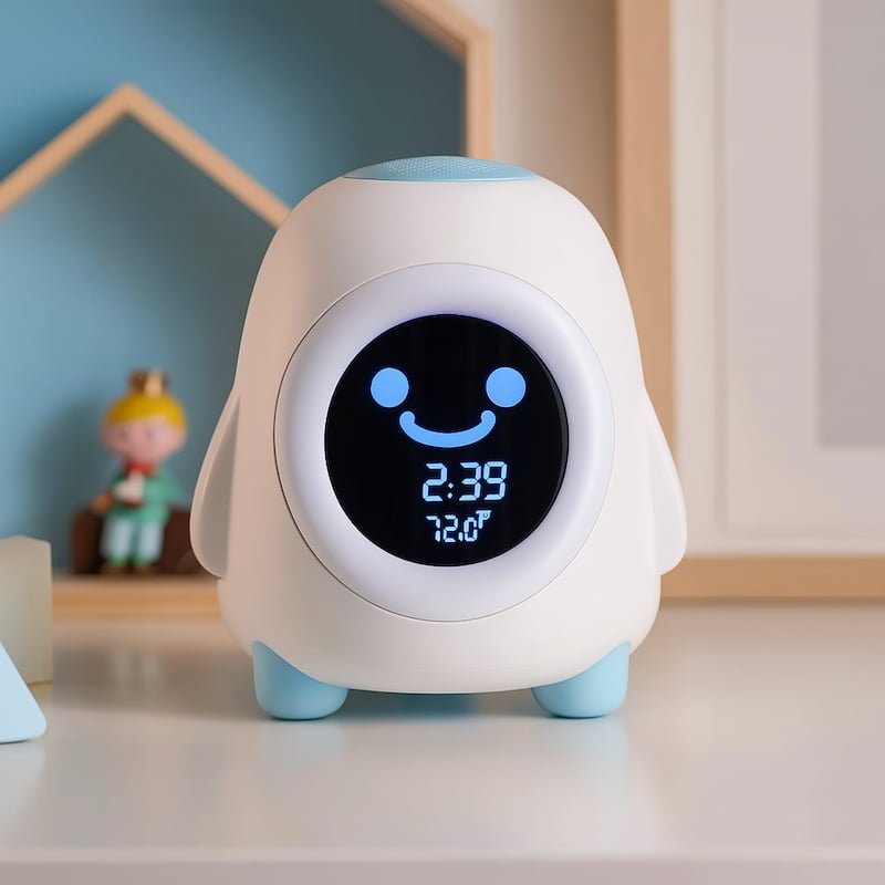 Réveil LED pingouin - IceRise - Vue principale