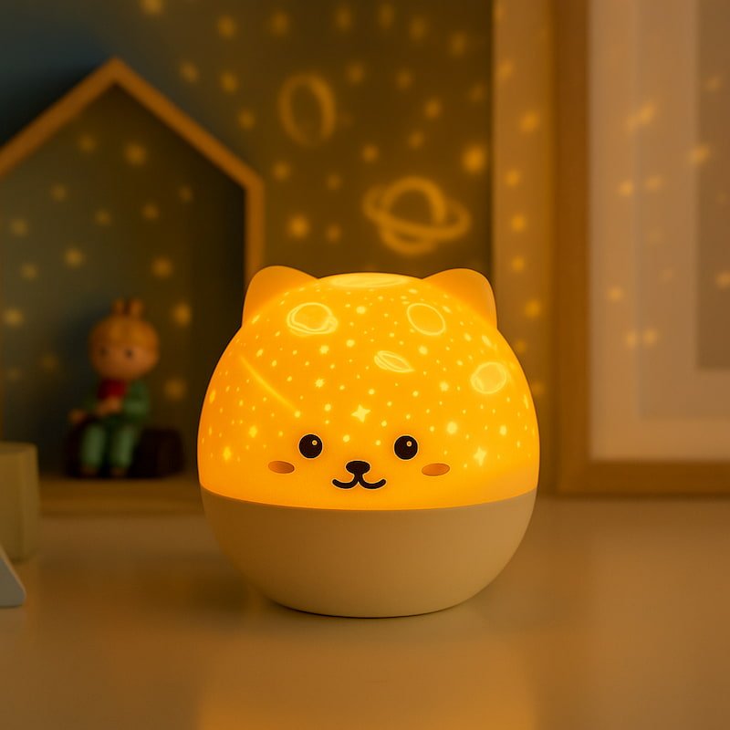 Veilleuse projection chat - StarsCat - Vue principale