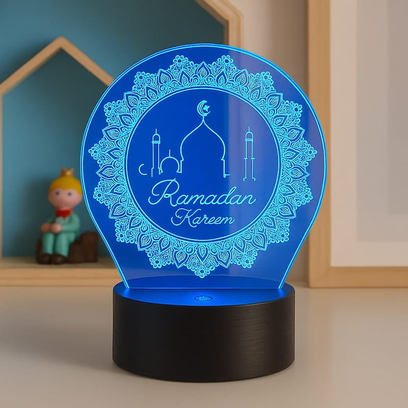 Veilleuse Coranique Quran 3D | CoraQura - Vue principale