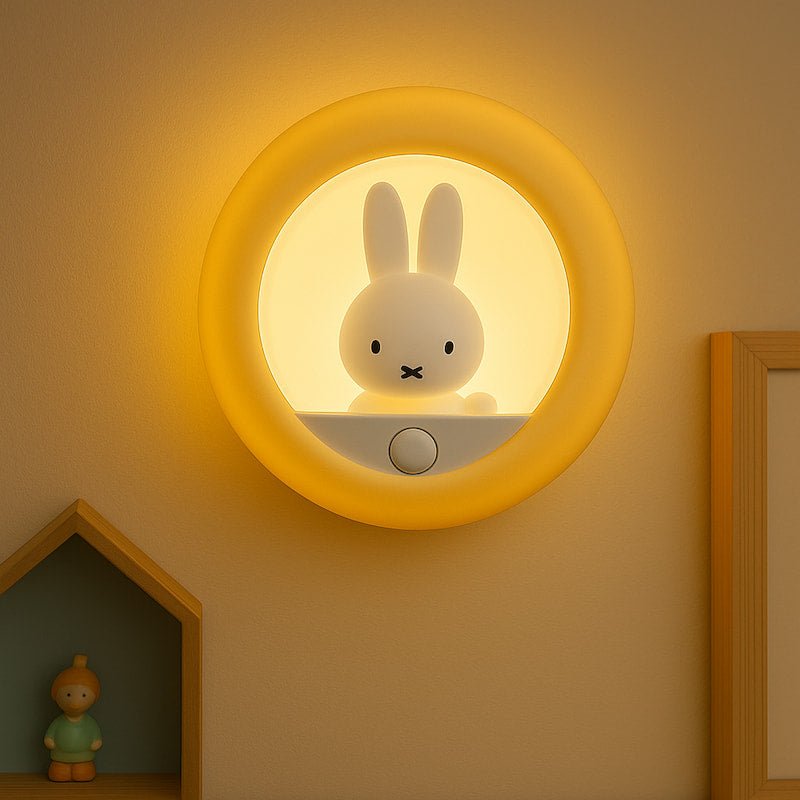 Veilleuse murale lapin avec capteur de mouvement - LapSense - Vue principale