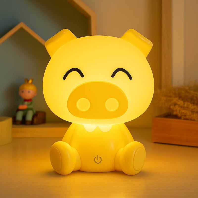 Veilleuse cochon LED | PiggyLuz - Vue principale