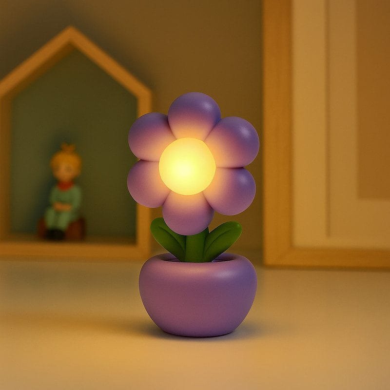 Mini veilleuse fleur | FloraGlow - Vue principale