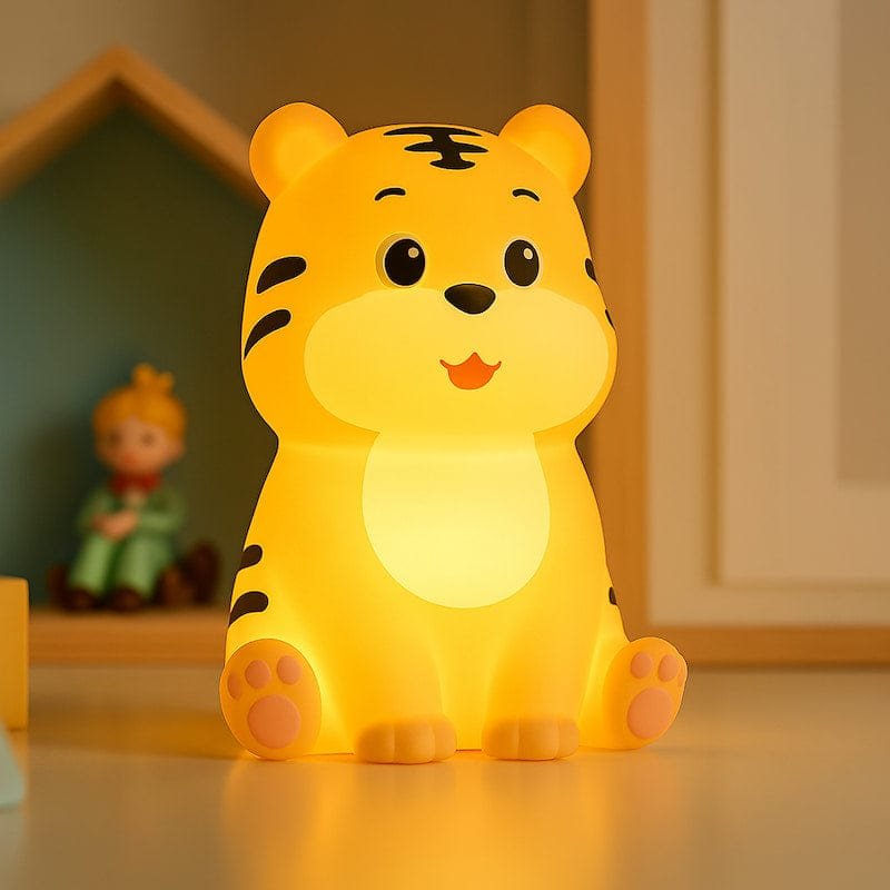 Veilleuse tigre en silicone - TigerLuz - Vue principale
