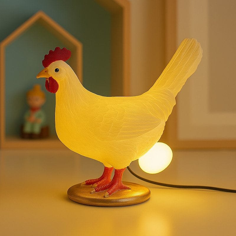 Lampe poule | AssPool - Vue principale