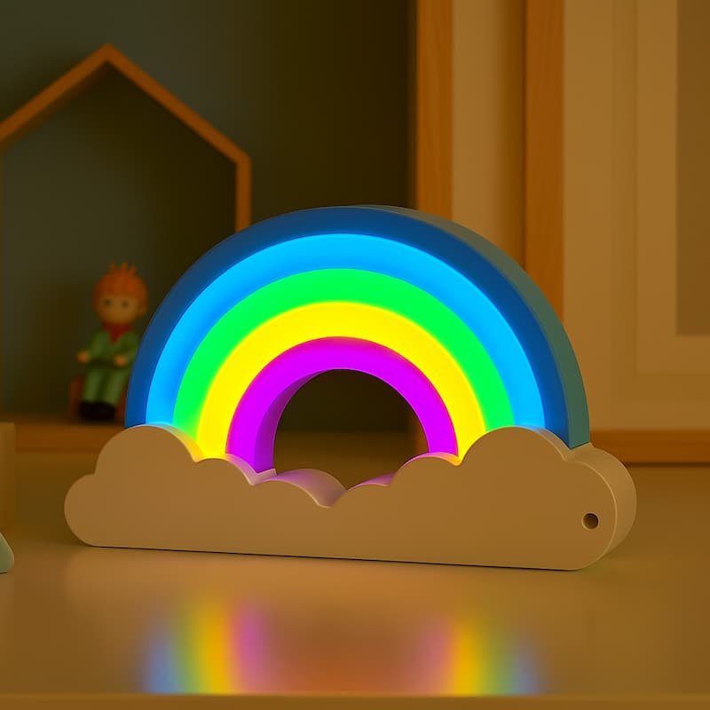 Veilleuse arc en ciel bebe | LumiArc - Vue principale