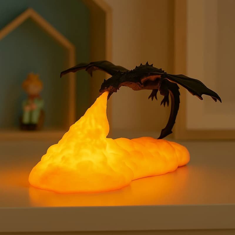 Veilleuse dragon | FireGlow - Vue principale