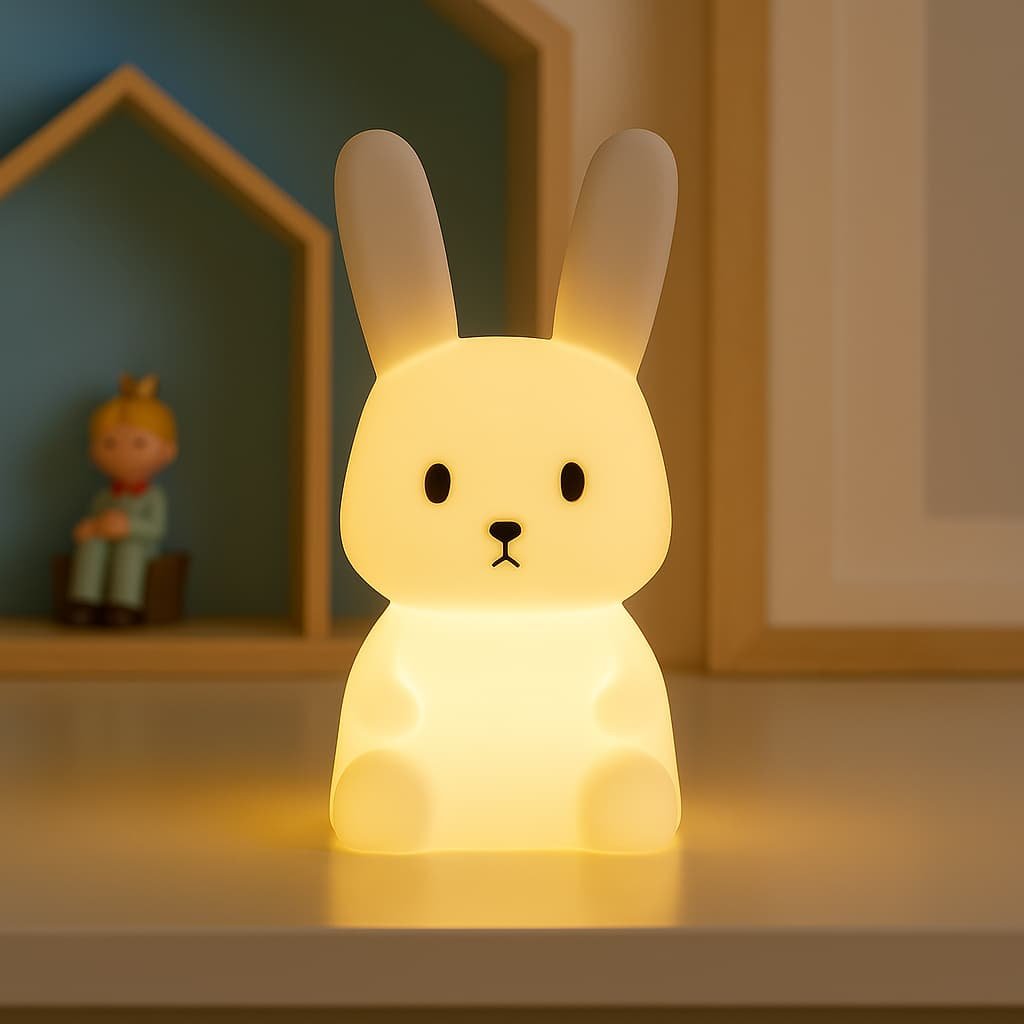Veilleuse lapin enfant | BunnyLuz - Vue principale
