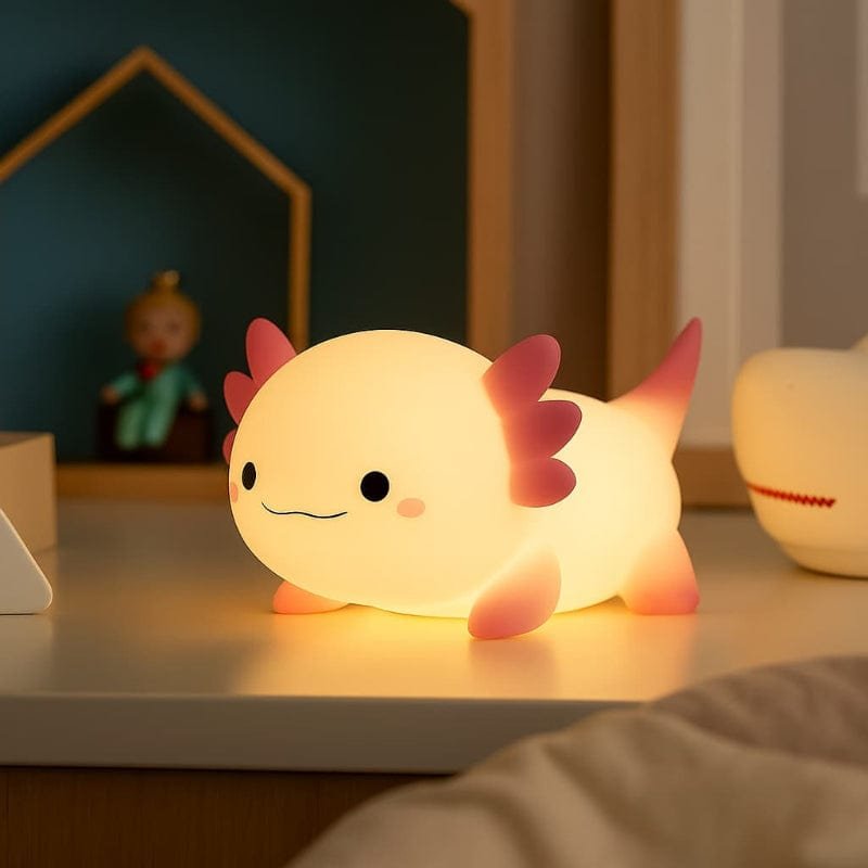 Veilleuse axolotl - LumiAxo - Vue principale