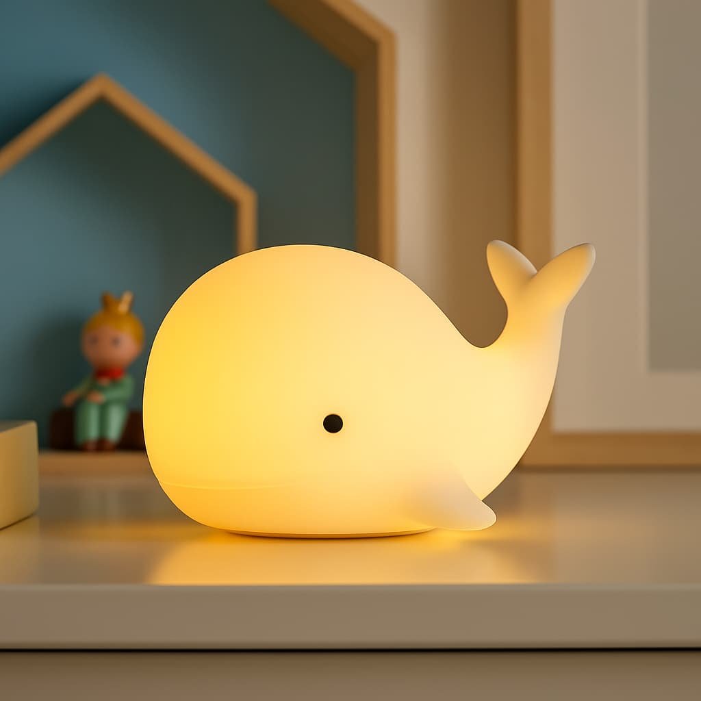 Veilleuse baleine bebe | BaliLuz - Vue principale